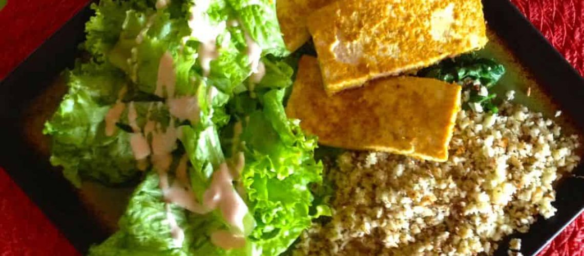 vegatarian cous cous meal